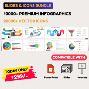 10k+ PowerPoint Infographic Slides And 20k+ Vector Icons